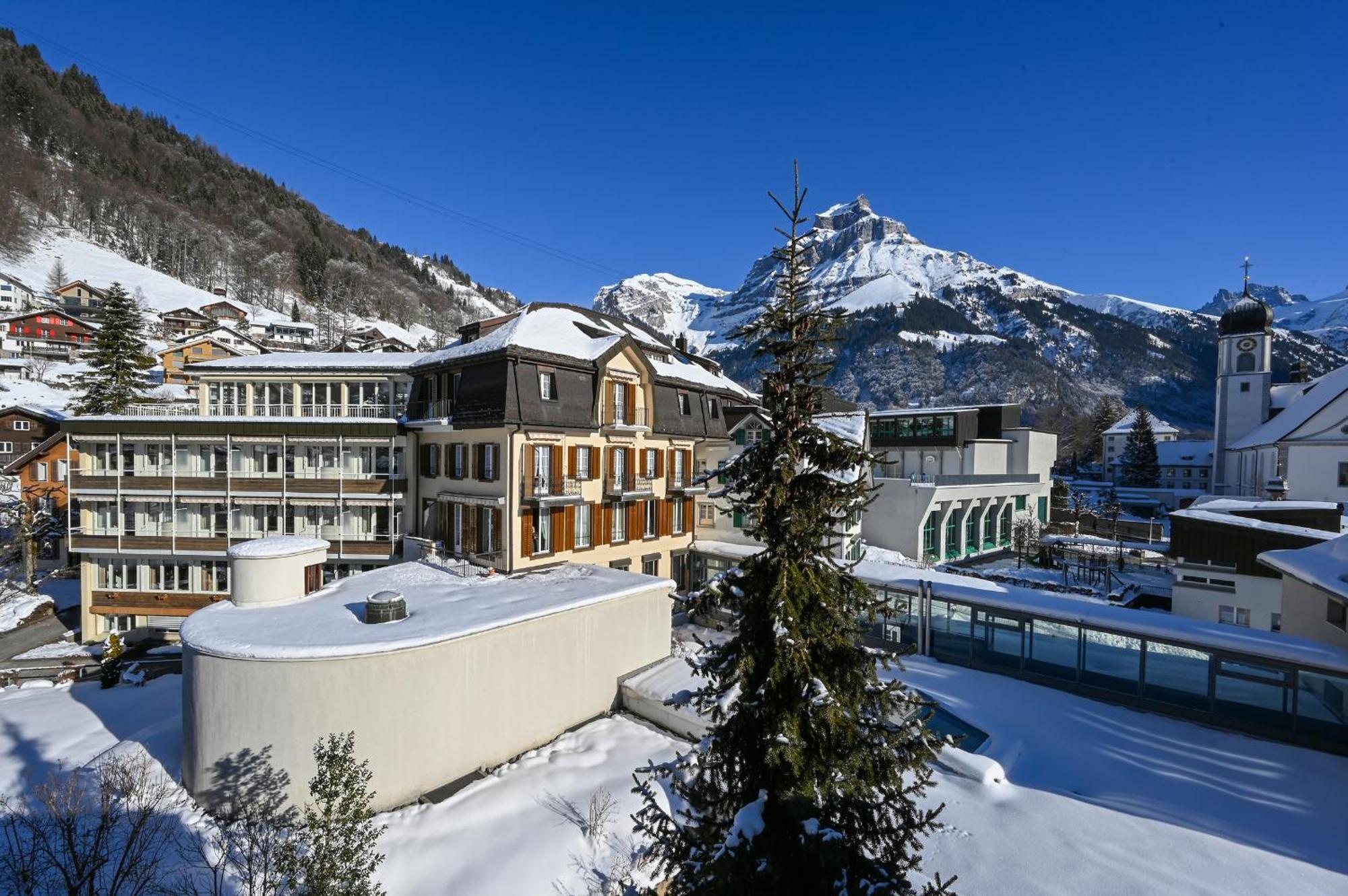 Hotel St. Josefshaus Engelberg Bagian luar foto